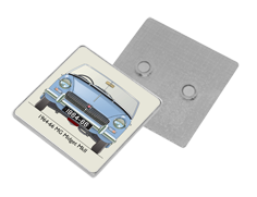 Midget MkII (wire wheels) 1964-66 Square Fridge Magnet